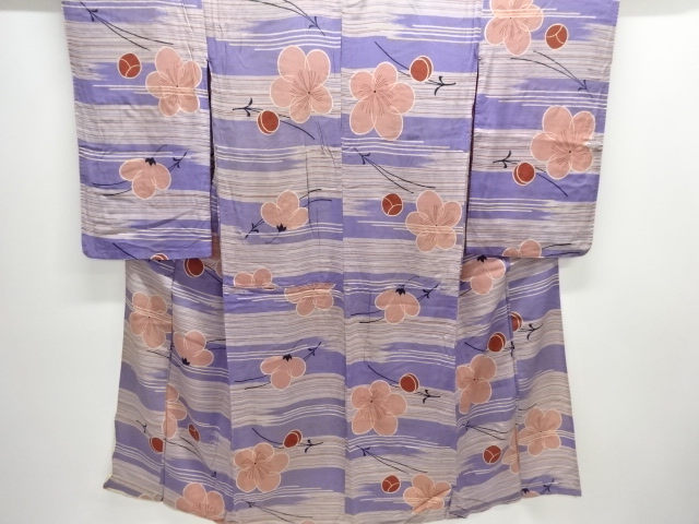 JAPANESE KIMONO / ANTIQUE KIMONO / UME & PINE